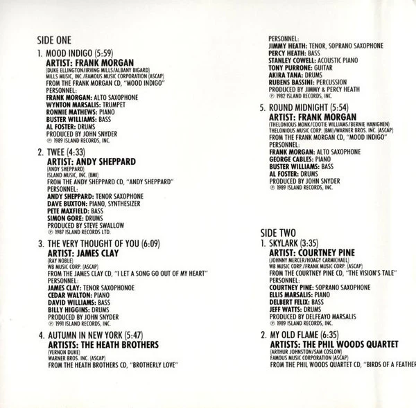 Various - After Midnight - Late Night Jazz For Lovers (CD, Comp) (Very Good Plus (VG+)) - Image 5