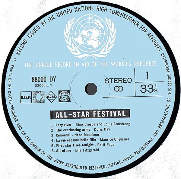 Various - All-Star Festival (LP, Comp) (Very Good Plus (VG+)) - Image 3