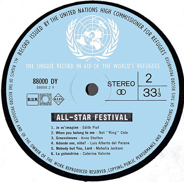 Various - All-Star Festival (LP, Comp) (Very Good Plus (VG+)) - Image 4