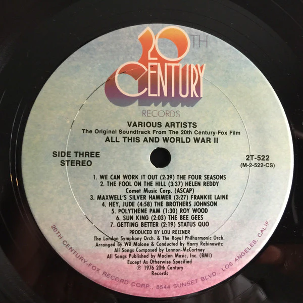 Various - All This And World War II (2xLP, Album, Ter + Box) (Very Good (VG)) - Image 5