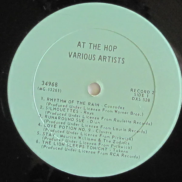 Various - At The Hop (3xLP, Comp) (Very Good (VG)) - Image 5