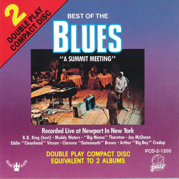 Various - Best Of The Blues: A Summit Meeting (CD, Comp, Club) (Very Good Plus (VG+))