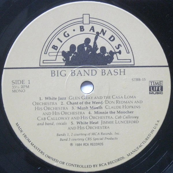 Various - Big Bands: Big Band Bash (2xLP, Comp, Mono) (Near Mint (NM or M-)) - Image 3