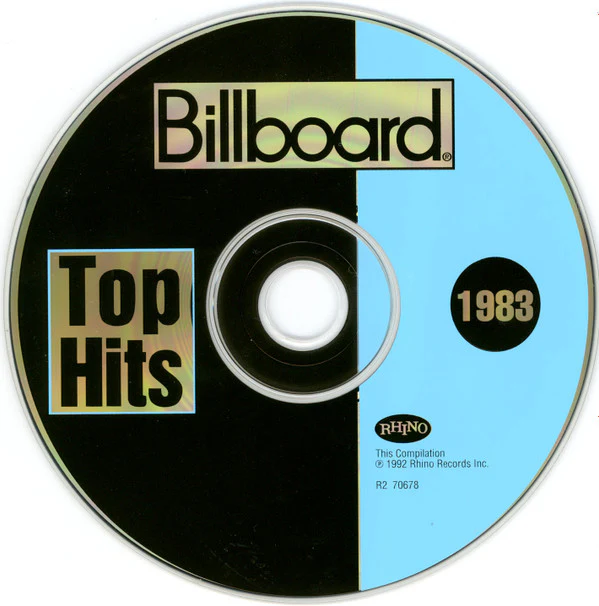 Various - Billboard Top Hits - 1983 (CD, Comp, RP) (Very Good Plus (VG+)) - Image 5
