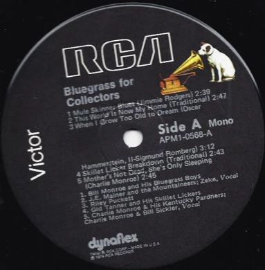 Various - Bluegrass For Collectors (LP, Comp, Mono) (Very Good Plus (VG+)) - Image 3
