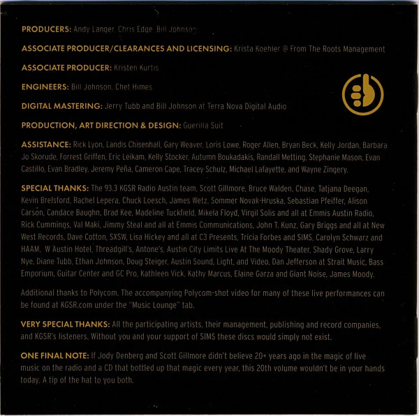 Various - Broadcasts Vol. 20 (2xCD) (Mint (M)) - Image 3