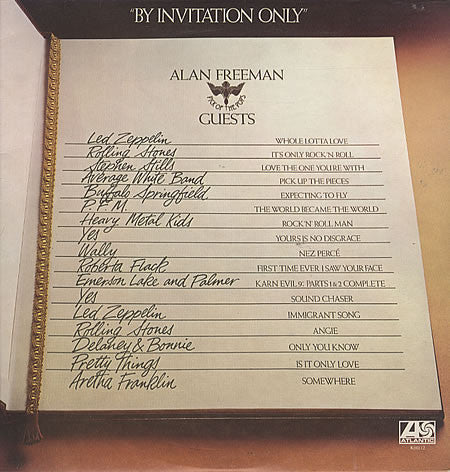 Various - By Invitation Only - Alan Freeman Pick Of The Pops Guests (2xLP, Comp) (Near Mint (NM or M-))