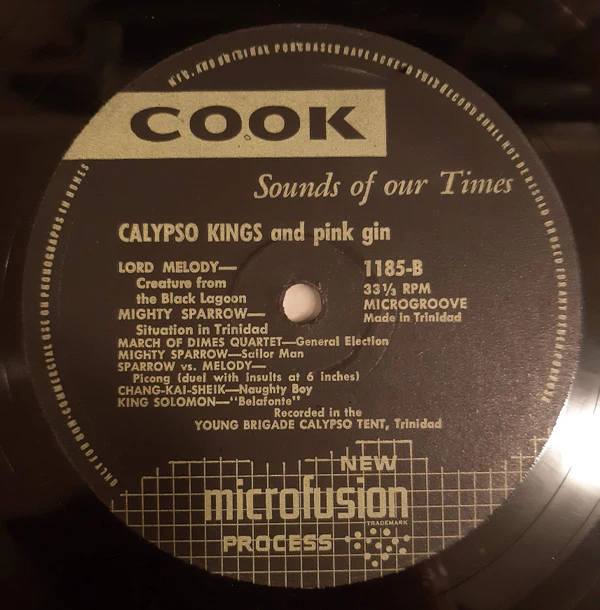 Various - Calypso Kings And Pink Gin (LP, Comp, Bla) (Very Good Plus (VG+)) - Image 4