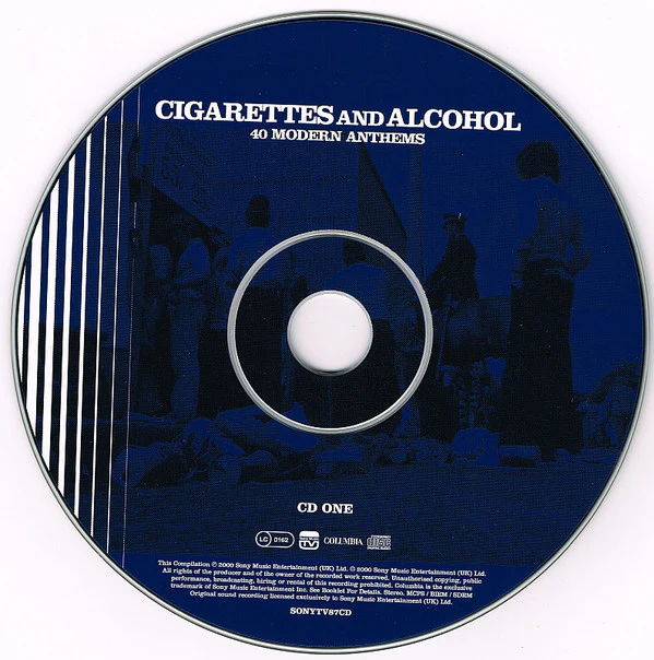 Various - Cigarettes And Alcohol- 40 Modern Anthems (2xCD, Comp) (Near Mint (NM or M-)) - Image 4