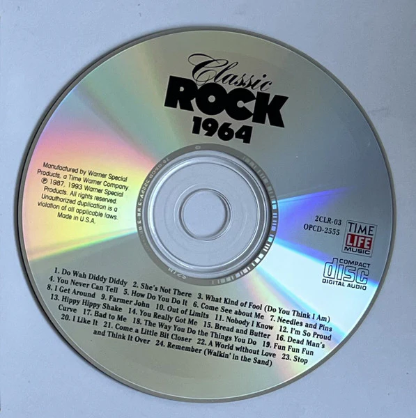 Various - Classic Rock 1964 (CD, Comp) (Near Mint (NM or M-)) - Image 3