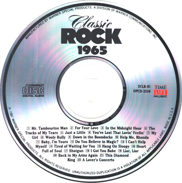 Various - Classic Rock 1965 (CD, Comp) (Near Mint (NM or M-)) - Image 3