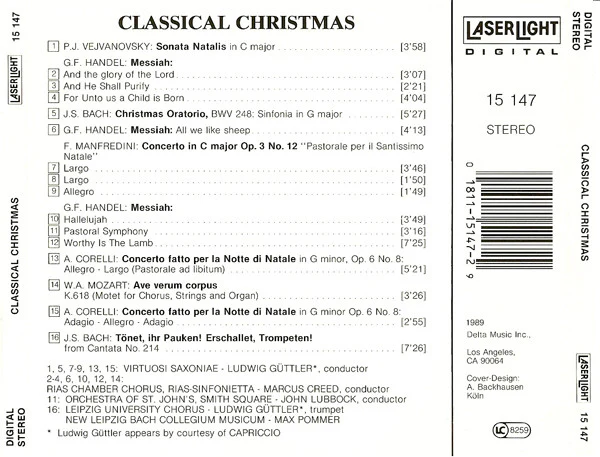 Various - Classical Christmas (CD, Comp) (Very Good (VG)) - Image 2