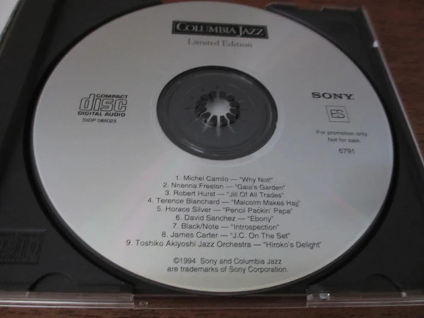 Various - Columbia Jazz - Limited Edition (CD, Comp, Ltd, Smplr) (Near Mint (NM or M-)) - Image 2
