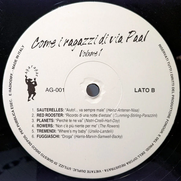 Various - Come I Ragazzi Di Via Paal (LP, Comp, Ltd, Unofficial) (Very Good Plus (VG+)) - Image 4