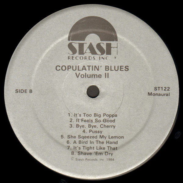 Various - Copulatin' Blues Volume Two (LP, Comp, Mono) (Near Mint (NM or M-)) - Image 4