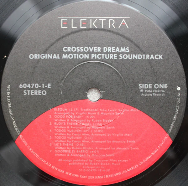 Various - Crossover Dreams (Original Motion Picture Soundtrack) (LP) (Mint (M)) - Image 3