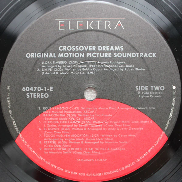 Various - Crossover Dreams (Original Motion Picture Soundtrack) (LP) (Mint (M)) - Image 4