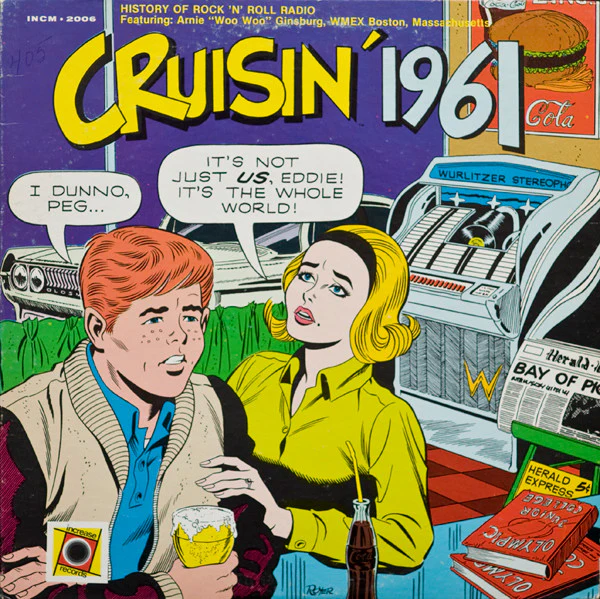 Various - Cruisin' 1961 (LP, Comp, Mixed, RE) (Near Mint (NM or M-))
