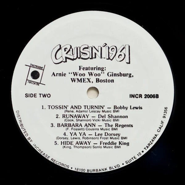 Various - Cruisin' 1961 (LP, Comp, Mixed, RE) (Near Mint (NM or M-)) - Image 4