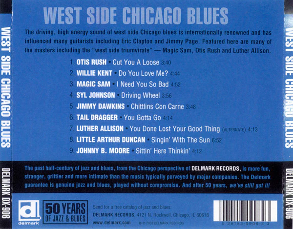 Various - Delmark 50th Anniversary Collection West Side Chicago Blues (CD, Comp) (Near Mint (NM or M-)) - Image 2