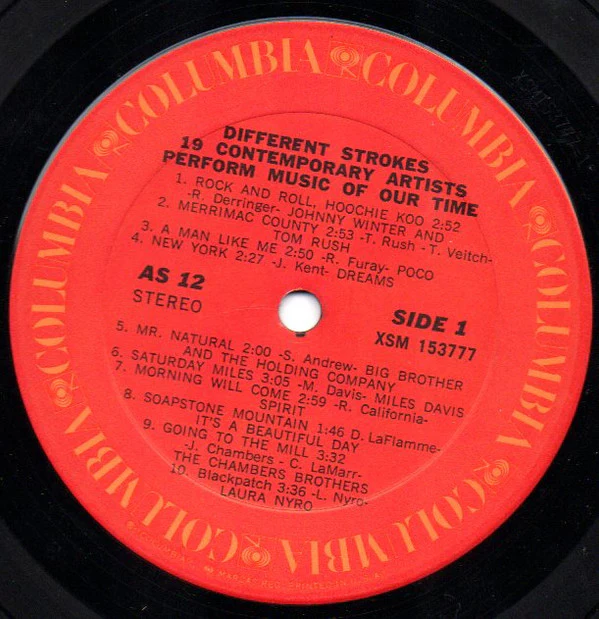 Various - Different Strokes (19 Contemporary Artists Perform Music Of Our Time) (LP, Comp) (Very Good Plus (VG+)) - Image 3