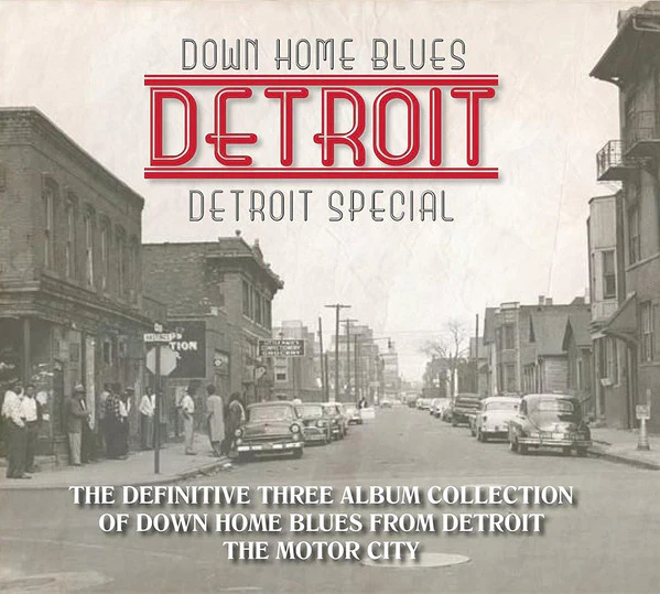 Various - Down Home Blues - Detroit - Detroit Special (3xCD, Comp, RM, Dig + Box) (Near Mint (NM or M-))