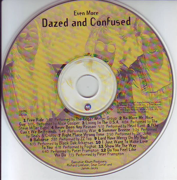 Various - Even More Dazed And Confused (Music From The Motion Picture) (CD, Comp) (Near Mint (NM or M-)) - Image 2