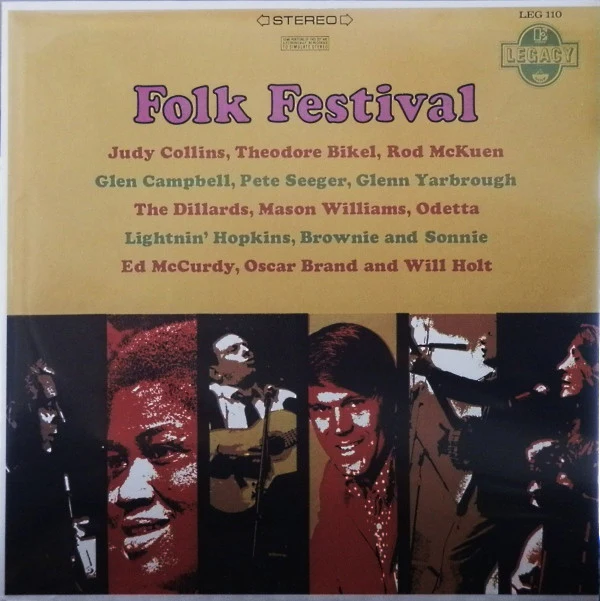 Various - Folk Festival (LP, Comp) (Very Good Plus (VG+))
