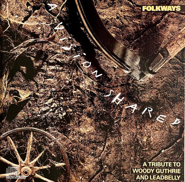 Various - Folkways: A Vision Shared (A Tribute To Woody Guthrie And Leadbelly) (CD, Album, Pit) (Very Good Plus (VG+))