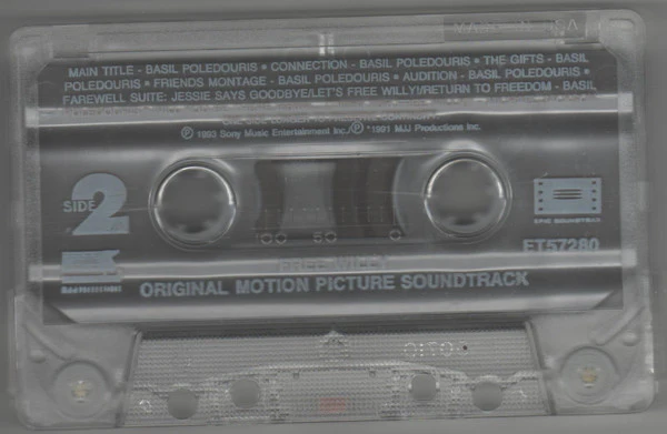 Various - Free Willy - Original Motion Picture Soundtrack (Cass, Comp) (Near Mint (NM or M-)) - Image 5