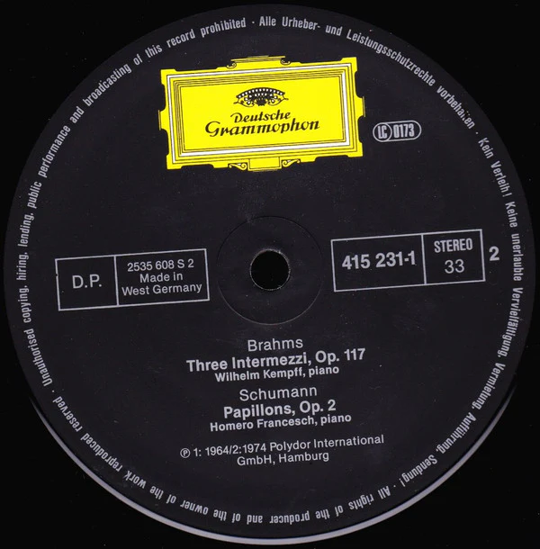 Various - Für Elise Romantic Piano Music (LP, Comp) (Near Mint (NM or M-)) - Image 4
