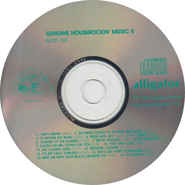 Various - Genuine Houserockin' Music II (CD, Smplr) (Near Mint (NM or M-)) - Image 3