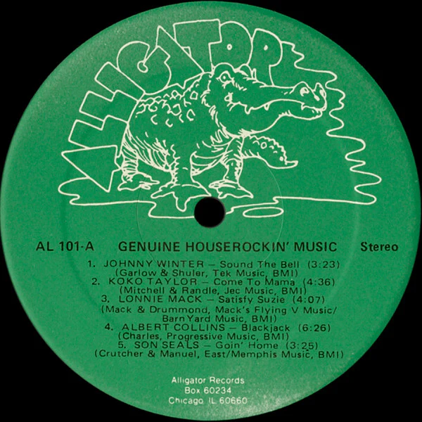 Various - Genuine Houserockin' Music (LP, Comp) (Near Mint (NM or M-)) - Image 3