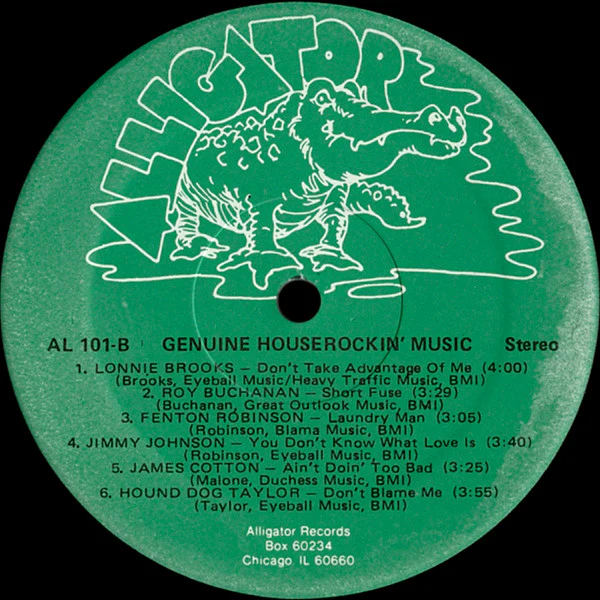 Various - Genuine Houserockin' Music (LP, Comp) (Near Mint (NM or M-)) - Image 4