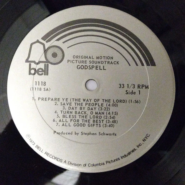 Various - Godspell (Original Motion Picture Soundtrack) (LP, Album) (Very Good Plus (VG+)) - Image 3