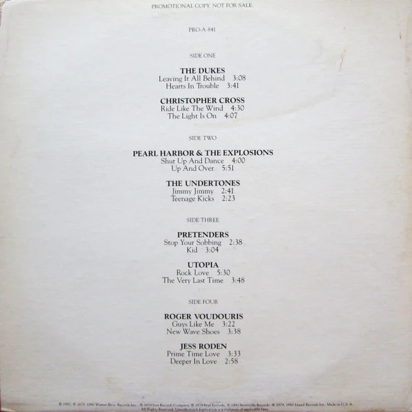 Various - Gold Medal (2xLP, Comp, Promo, Smplr) (Very Good Plus (VG+)) - Image 3