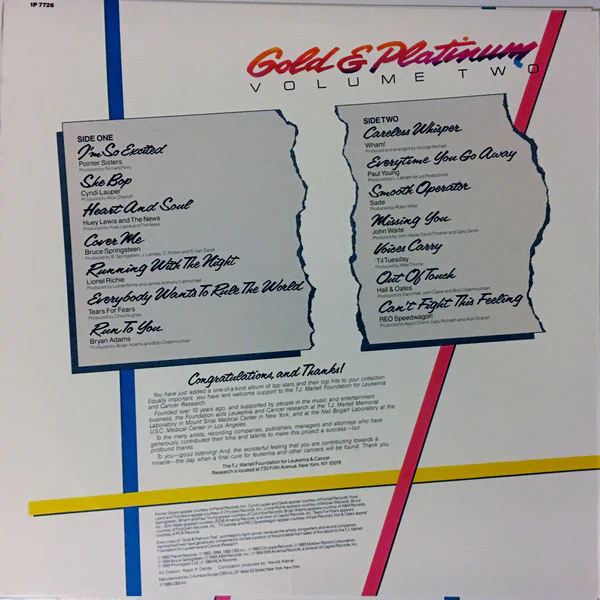 Various - Gold & Platinum Volume Two (LP, Comp) NEW & SEALED - Image 2