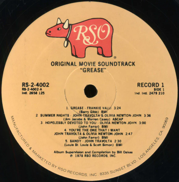 Various - Grease (The Original Soundtrack From The Motion Picture) (2xLP, Album, Com) (Very Good (VG)) - Image 3