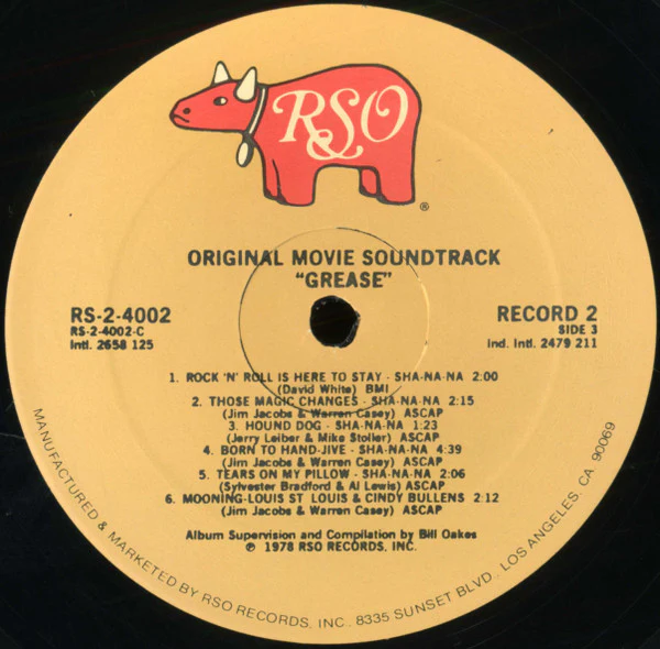 Various - Grease (The Original Soundtrack From The Motion Picture) (2xLP, Album, Com) (Very Good (VG)) - Image 5