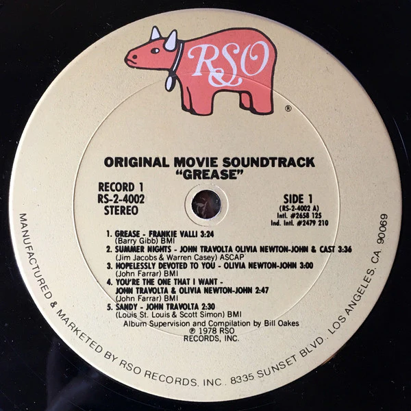 Various - Grease (The Original Soundtrack From The Motion Picture) (2xLP, Album, Pit) (Very Good (VG)) - Image 2