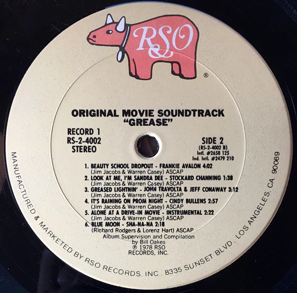 Various - Grease (The Original Soundtrack From The Motion Picture) (2xLP, Album, Pit) (Very Good (VG)) - Image 3