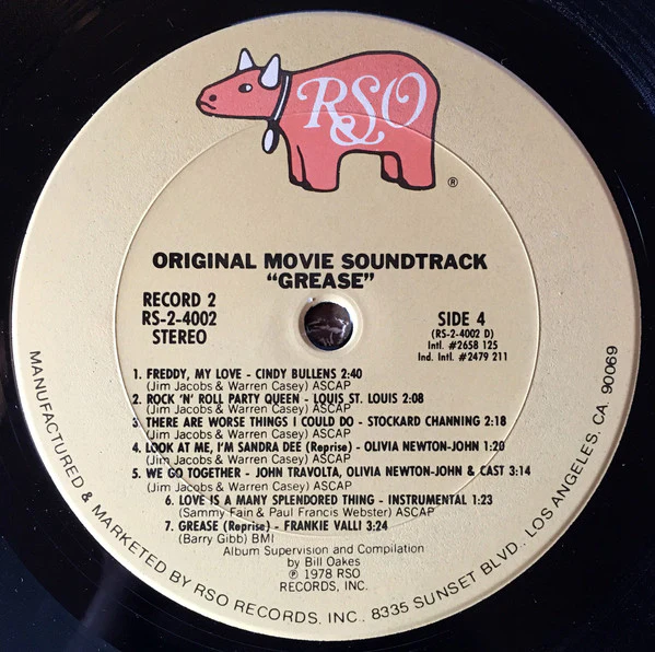 Various - Grease (The Original Soundtrack From The Motion Picture) (2xLP, Album, Pit) (Very Good (VG)) - Image 5