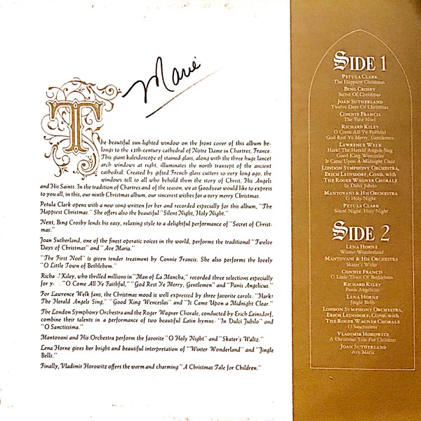 Various - Great Songs Of Christmas, Album Nine (LP, Comp, Ltd) (Very Good (VG)) - Image 3