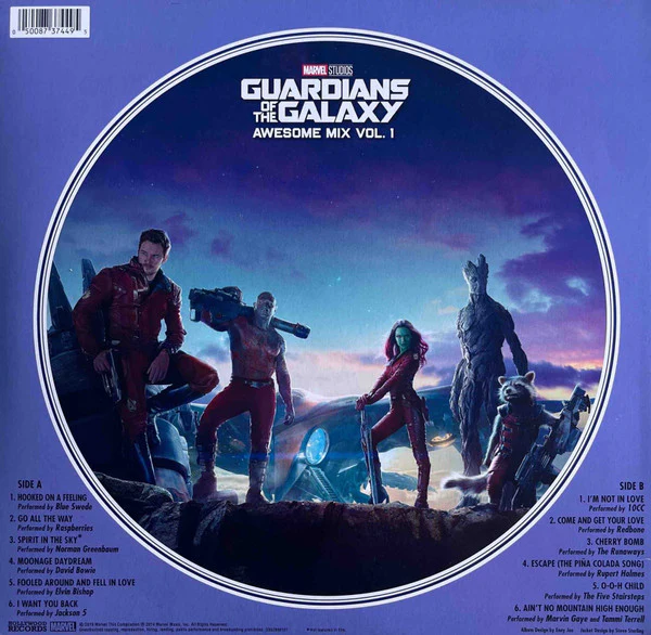 Various - Guardians Of The Galaxy: Awesome Mix Vol. 1 (LP, Album, Comp, Ltd, Pic, RE) NEW & SEALED - Image 2