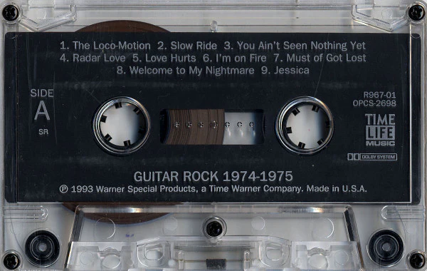 Various - Guitar Rock 1974-1975 (Cass, Comp, Dol) (Very Good Plus (VG+)) - Image 3