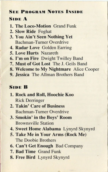 Various - Guitar Rock 1974-1975 (Cass, Comp, Dol) (Very Good Plus (VG+)) - Image 5