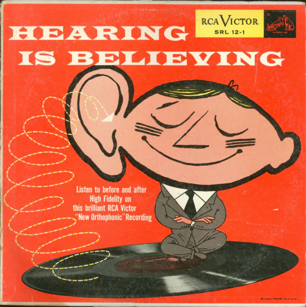 Various - Hearing Is Believing (LP, Comp, Smplr) (Very Good Plus (VG+))