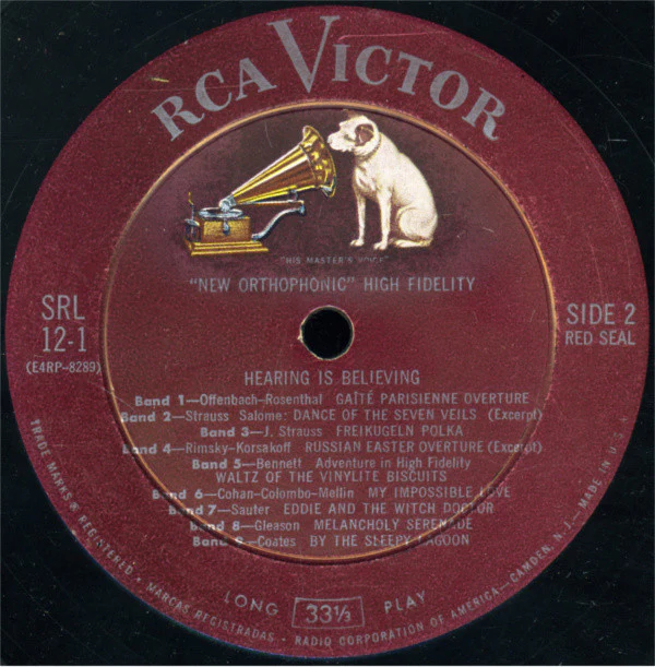 Various - Hearing Is Believing (LP, Comp, Smplr) (Very Good Plus (VG+)) - Image 4