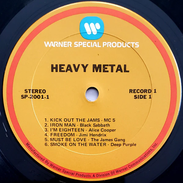 Various - Heavy Metal - 24 Electrifying Performances (2xLP, Comp, Ter) (Near Mint (NM or M-)) - Image 3