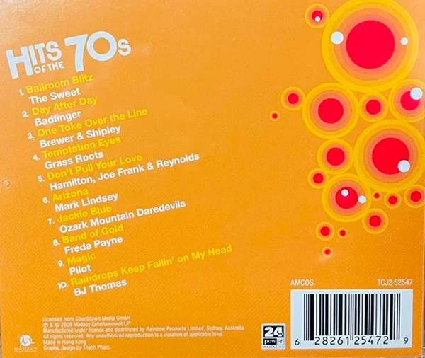Various - Hits Of The 70s (3xCD, Comp) (Near Mint (NM or M-)) - Image 5